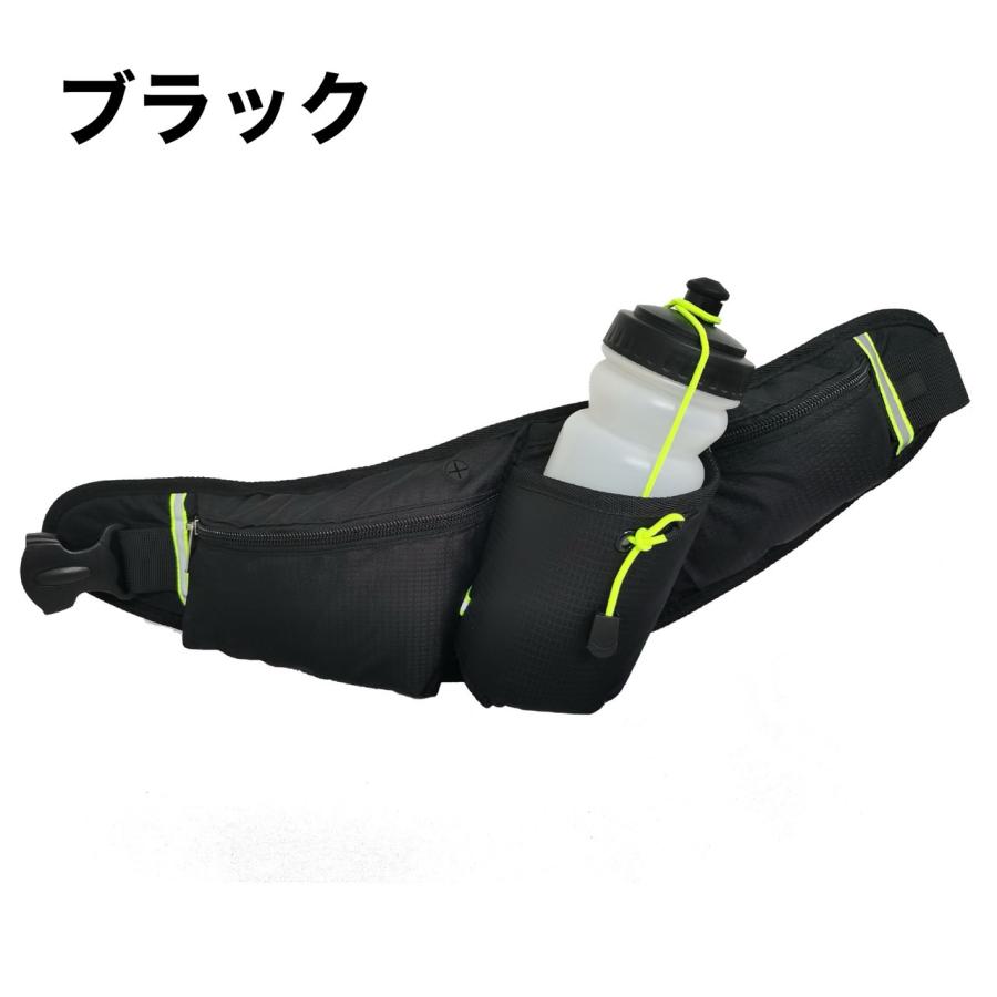 ランニングバッグ ウエストポーチ 防水 揺れない 軽量 メンズ レディース スマホ ペットボトル収納 マラソン  ウォーキング サイクリング しっかり素材 | ブランド登録なし | 28