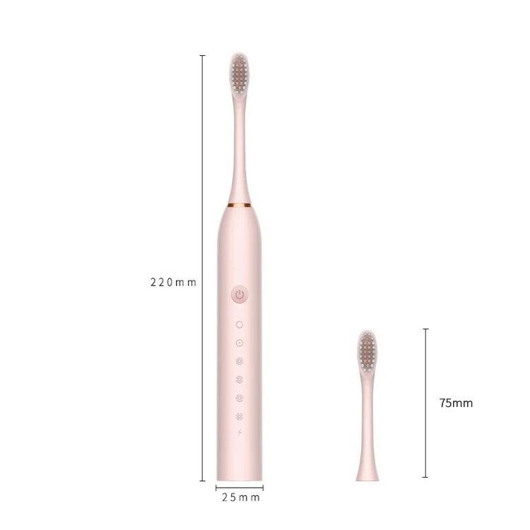 【本体1100円】 電動歯ブラシ 防水 USB充電式  替えブラシ 音波歯ブラシ 本体 超音波 歯ブラシ IPX7 防水設計 歯磨き 静音 強力 口臭予防 歯石予防 子供 大人 | ブランド登録なし | 07