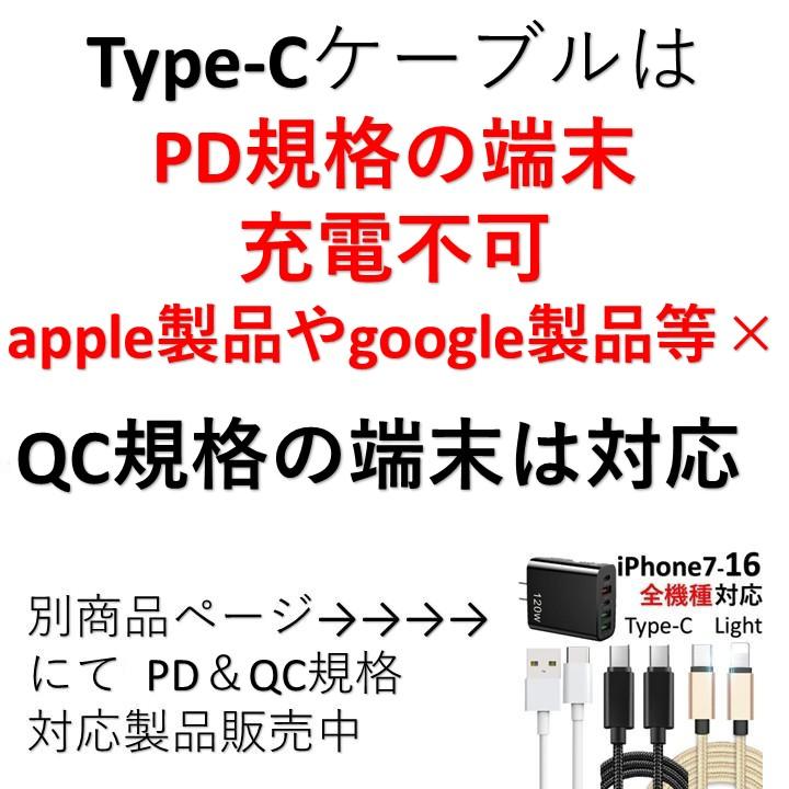 【２ｍ】 iPhone android 各機種対応 充電ケーブル ライトニングケーブル  2m/Micro Usb/Type-C- 急速充電  充電器 タイプC　スマホ充電器 | ブランド登録なし | 02