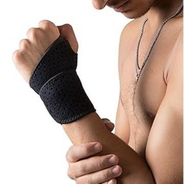 手首サポーター  育児 子供 筋トレ 女性 腱鞘炎 手首用 リストバンド サポーター  スポーツ テニス  運動 筋トレ ベンチ バドミントン ゴルフ バスケ 野球 | ブランド登録なし | 05