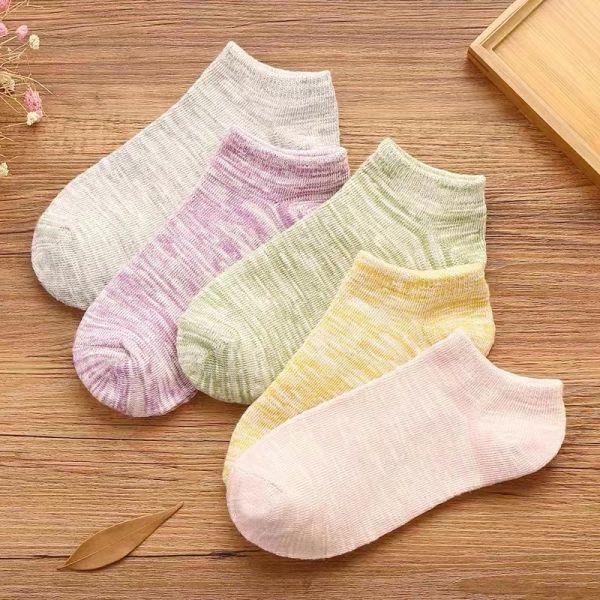 靴下 レディース メンズ くるぶし ソックス くつ下 オシャレ ショートソックス ショート 女性 春 夏 秋 男 蒸れない　女 | ブランド登録なし | 02