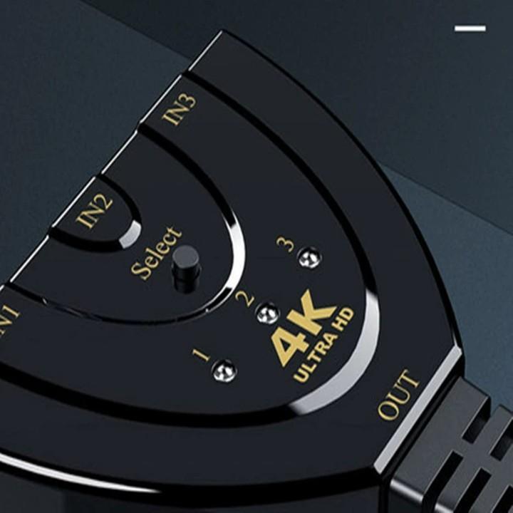 HDMI 分配器 切替器 変換 セレクター 切り替え アダプター ディスプレイ 複数 3入力 1出力 メス→オス 拡張 HDMIスイッチャー テレビ モニター ゲーム | ブランド登録なし | 02