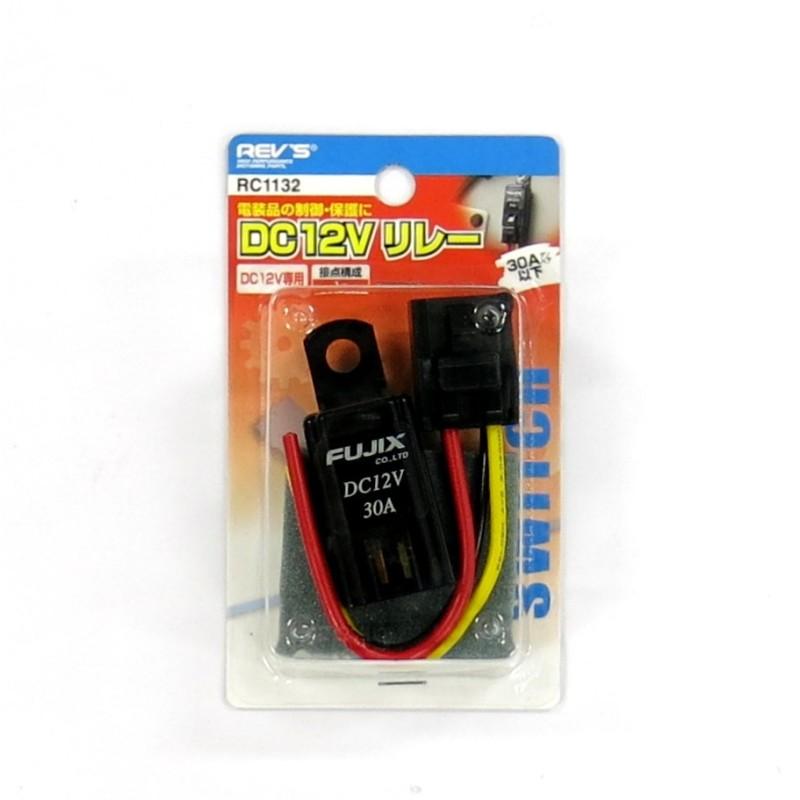 RC1132 4極リレー DC12V用MAX360W(30A)|トラック用品｜route2yss