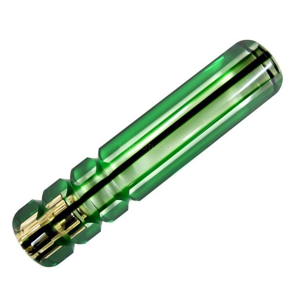 美品　カスタムシート　日本正規品　ストライダー　12　ST-M4　グリーン 日本ボデーパーツ工業 シフトノブ グリーンカラーストライプノブ 210mm