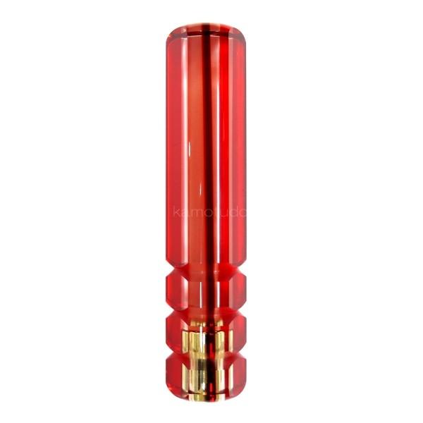 日本ボデーパーツ工業 シフトノブ レッドカラーストライプノブ 210mm