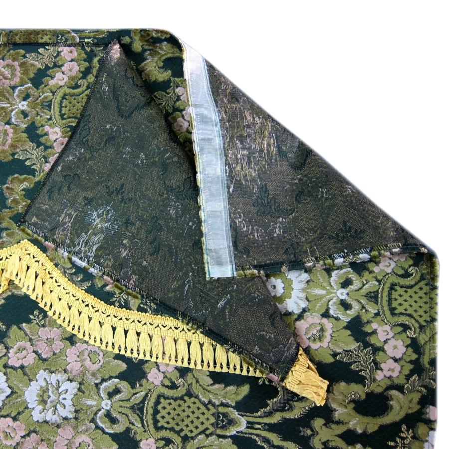 トラックストップ ターン 金華山3点式センターカーテン 花かご トラックストップ ターン 金華山3点式センターカーテン 花かご