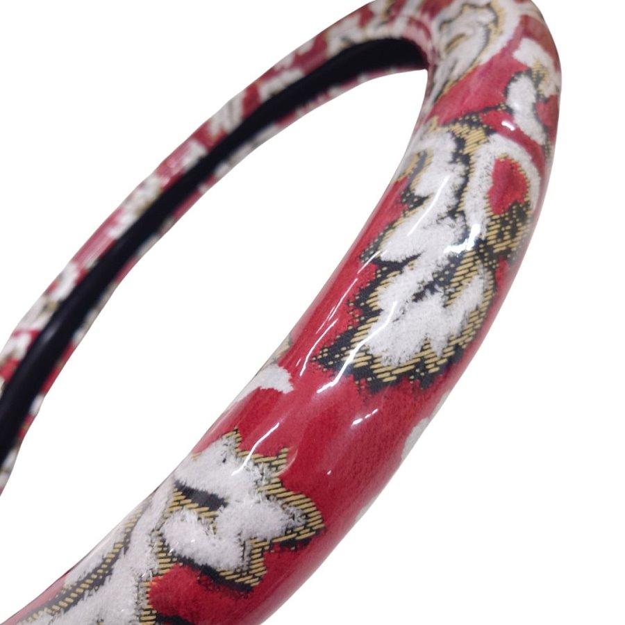 トラックストップ ターン 金華山ハンドルカバー 小雪 レッド トラックストップ ターン 金華山ハンドルカバー 小雪 レッド