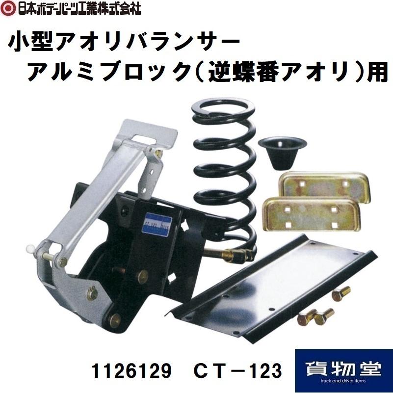 1126129 小型アオリバランサー アルミブロック(逆蝶番アオリ)用(CT-123)|代引き不可|トラック用品 日本ボデーパーツ工業｜route2yss｜02