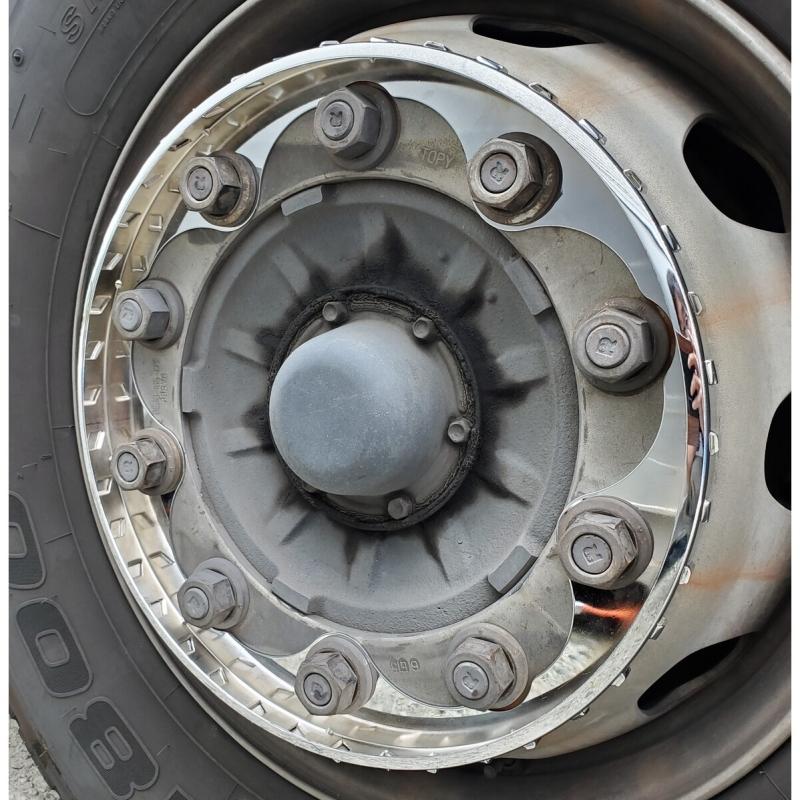 ホイールステップ 大型車 高床 フロント 10穴・22.5 ISO 1枚 PHS-10