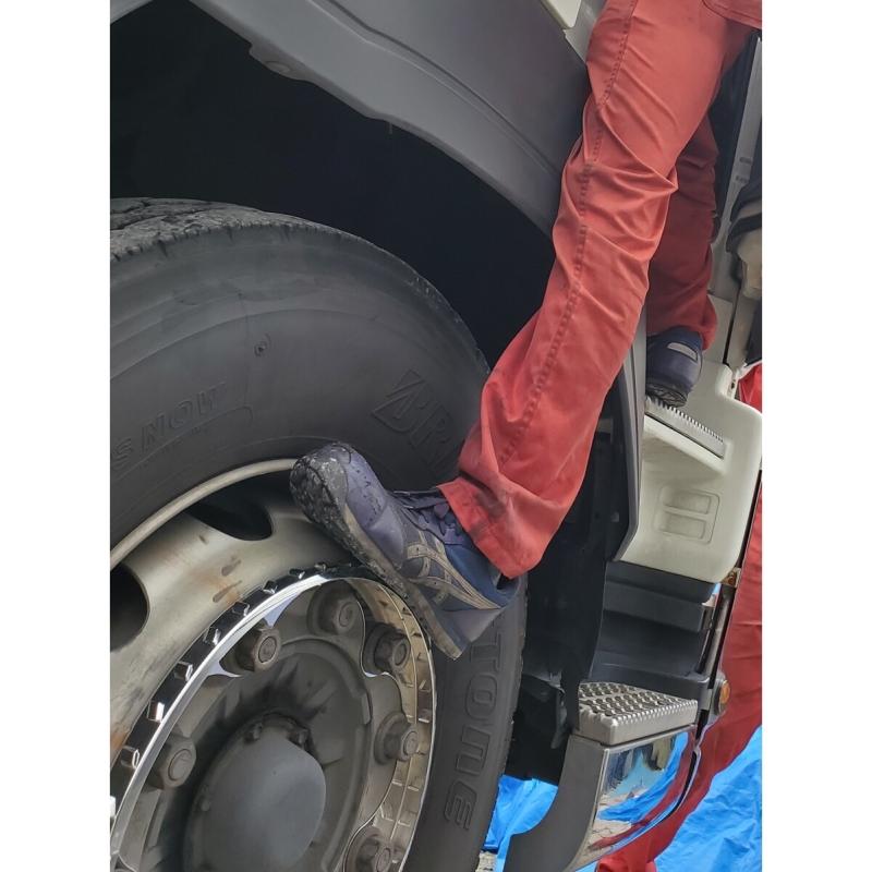 PHS-10 ホイールステップ 大型車 高床 フロント 10穴・22.5 ISO 1枚 