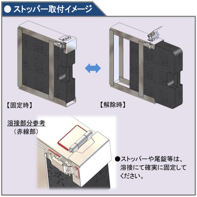 日本ボデーパーツ工業 2753002 アウトリガー敷板 格納BOX Bタイプ