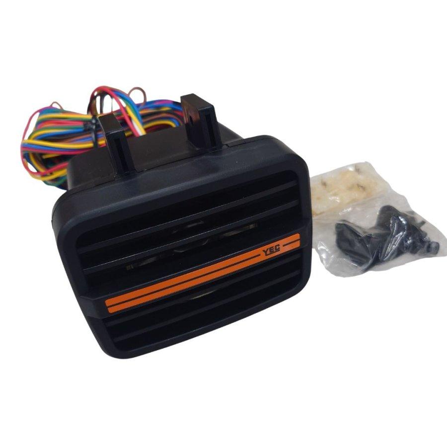 BA111-11A 音声合成アラーム 右折・左折・バック 12V/24V共用 YEC 山口電気工業 トラック用バックアラーム 右折 左折 音声アラームの画像