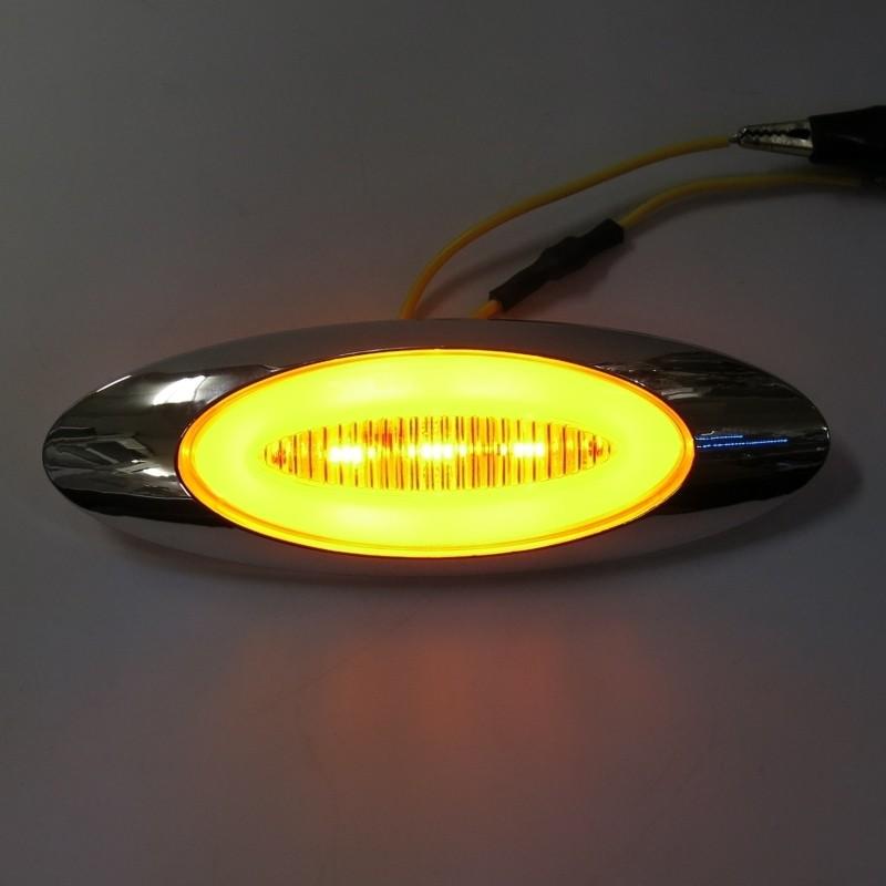 ファントムM1マーカー LED13 オレンジレンズ 24V用 トラック用品