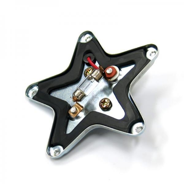星型マーカーランプ ピンク(24V5Wヒューズ球付) トラック用品 AS