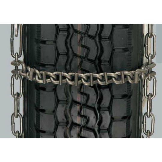 つばきトラック用タイヤチェーン Sラグチェーン シングル 8.25R20 9R22.5 T-TB-2839 椿本チェイン 3839 大型トラック バス用 1ペアの画像