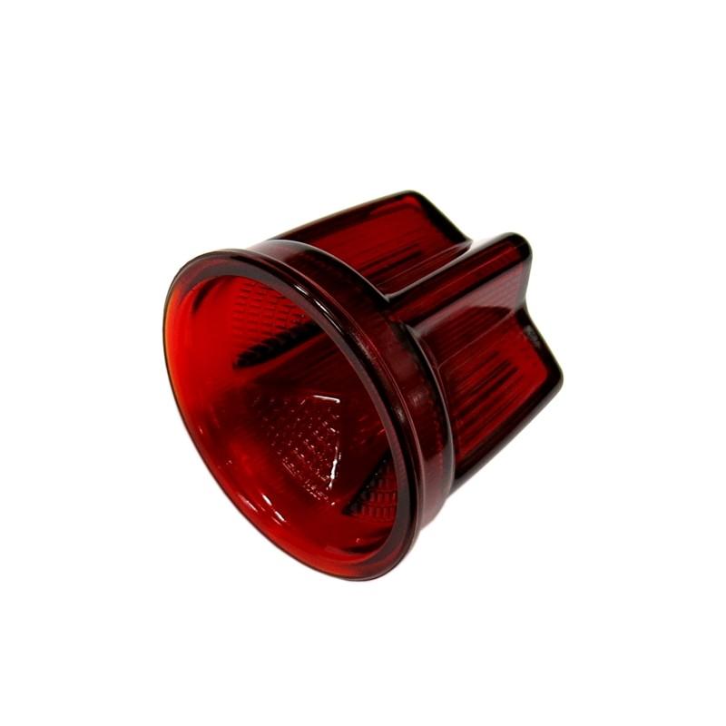 星型バスマーカーレンズ(ガラス製) レッド トラック用品 AS アート