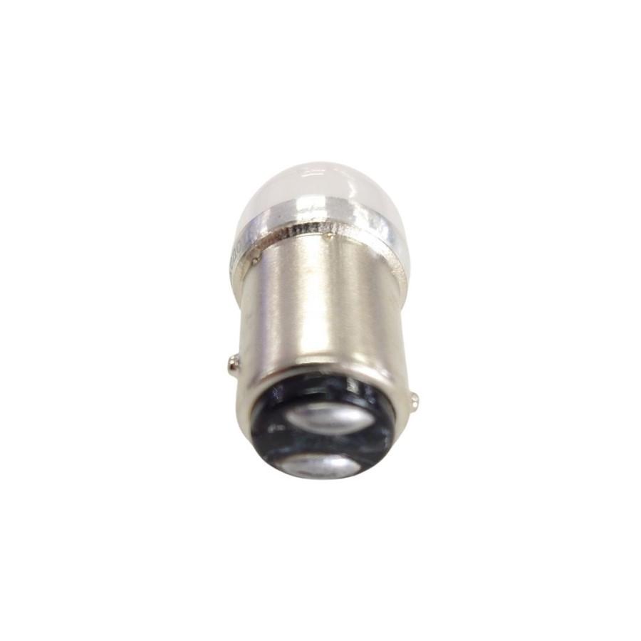 ルミナスルーセントバルブ(BAY15d)ダブル球 ホワイト 12V/24V共用(有