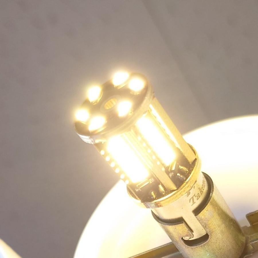 シャンデリア用バルブ(BA15s) 電球色 24V専用(有極性) 調光可能 TAKE