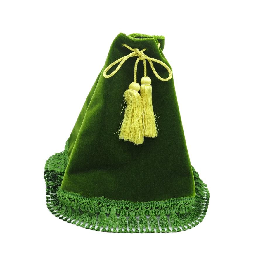 貨物堂 サロンモケット シフトブーツカバー サロングリーン|トラック用品