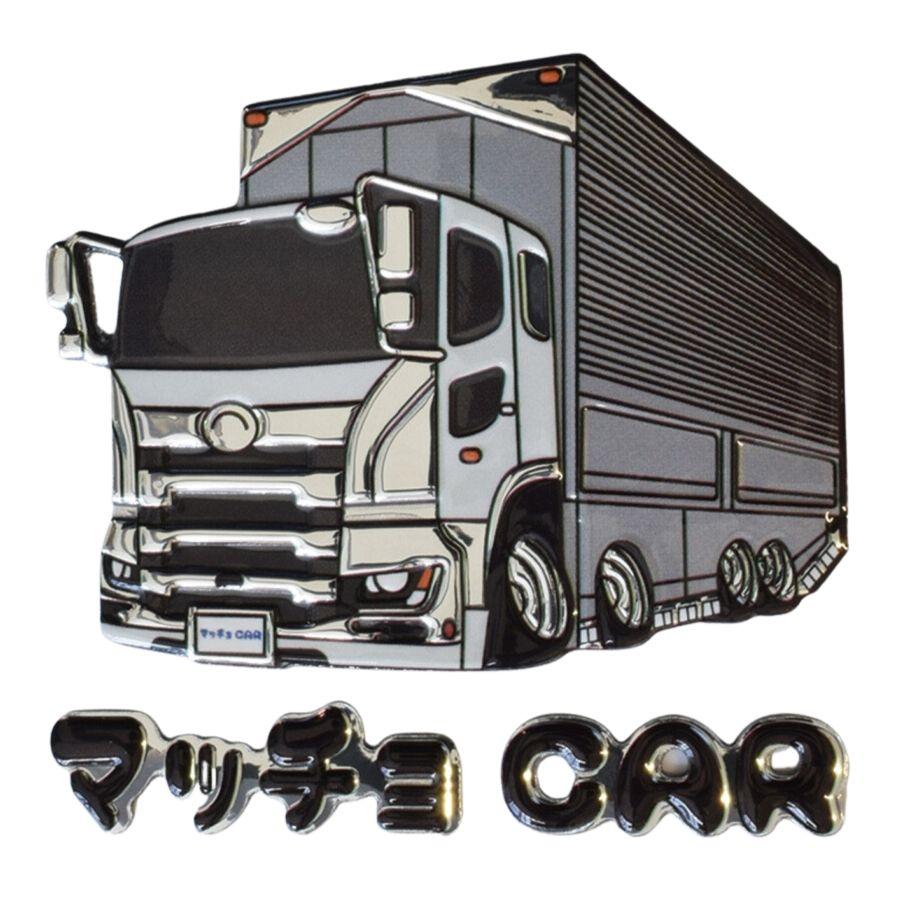 デコステ マッチョCAR ステッカー 日野17プロフィア|トラック用品 カー