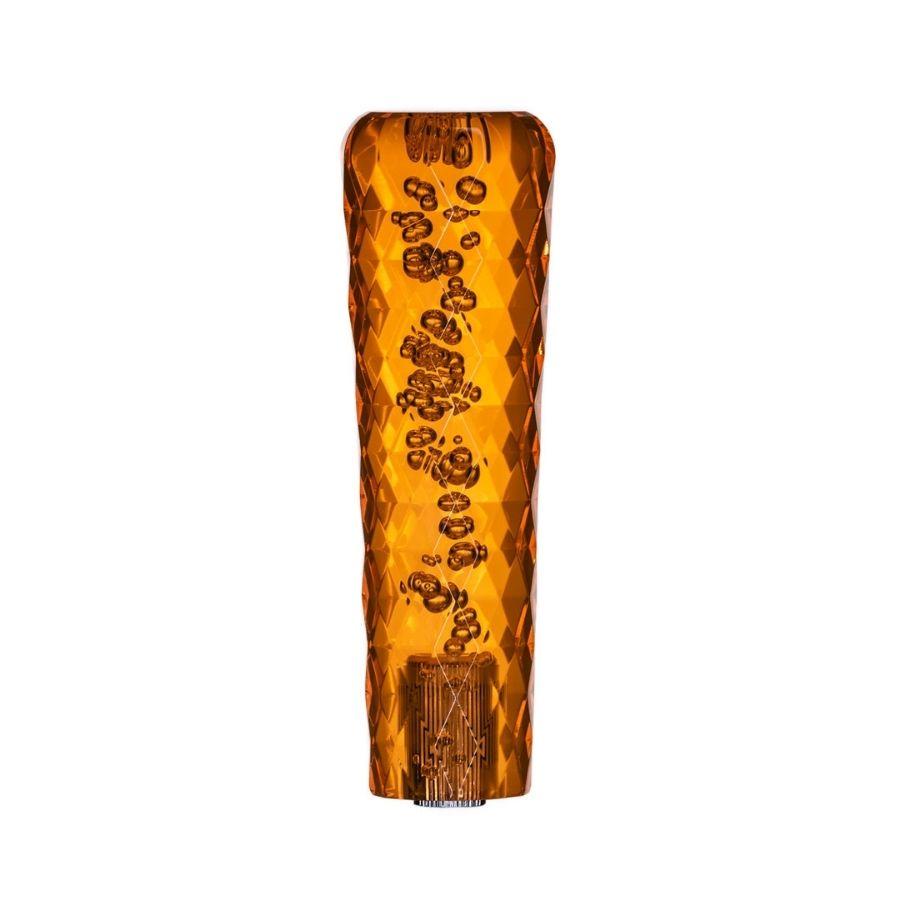 トラック 雅 ジュエルシフトノブ オレンジ 150mm トラック用品 MIYABI