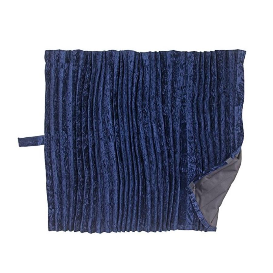 トラック 雅 センターカーテン 標準ルーフ用 チンチラゼロ ネイビー