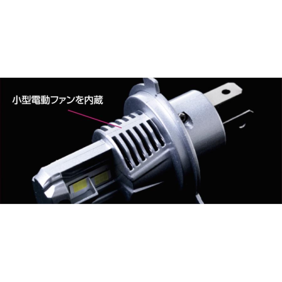 ORH30-H4-65 花魁H4LEDバルブ閃光RH 6500k 左右セット 12V 24V共用 