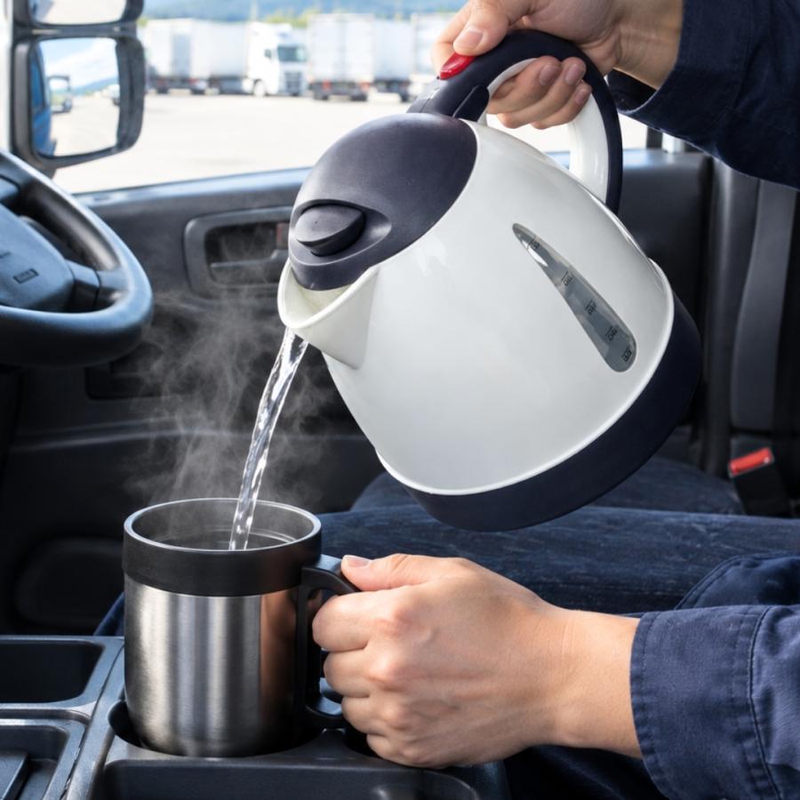 メルテック おれのカーケトル 1L 24V専用 カーポット(湯沸かしポット