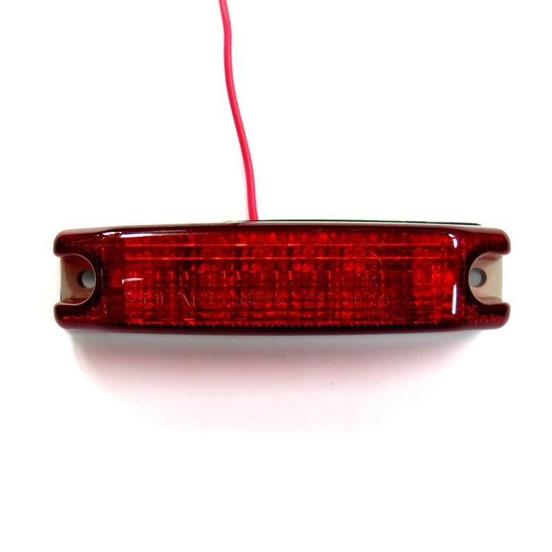 日本ボデーパーツ工業 POLARG フルハーフ型 4LED車高灯 赤レンズ/LED