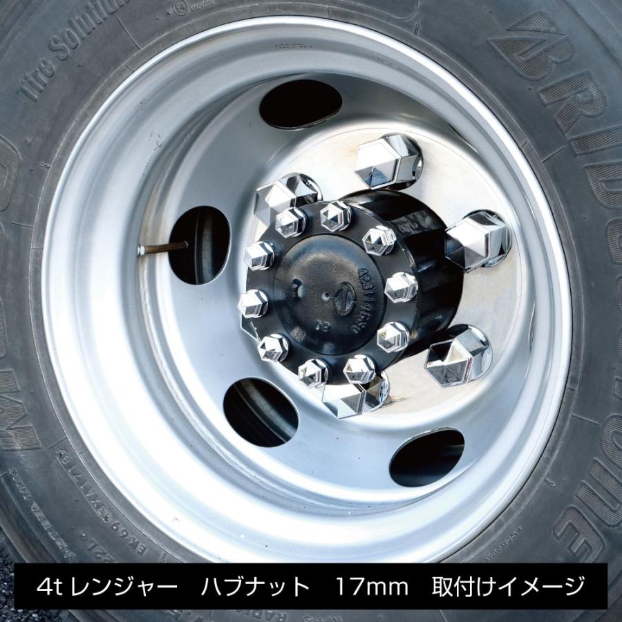 ジェットイノウエ 角型ハブナットカバー 19mm 10個入 500624 JET 