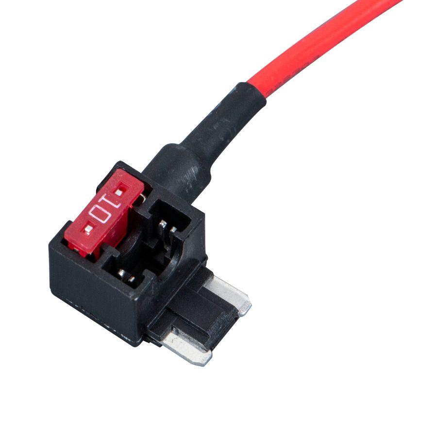 ジェットイノウエ 電源変換ケーブル 1.5m 低背ヒューズ-平型コンセント