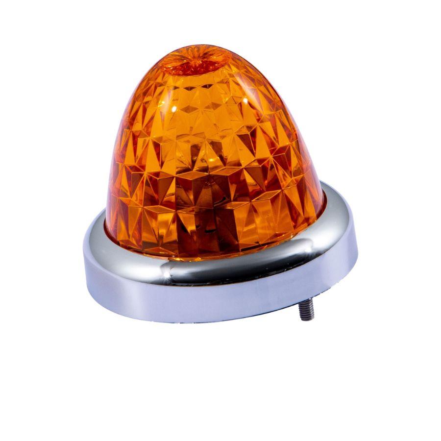 ジェットイノウエ G-1プラマーカーランプ アンバー メッキリング