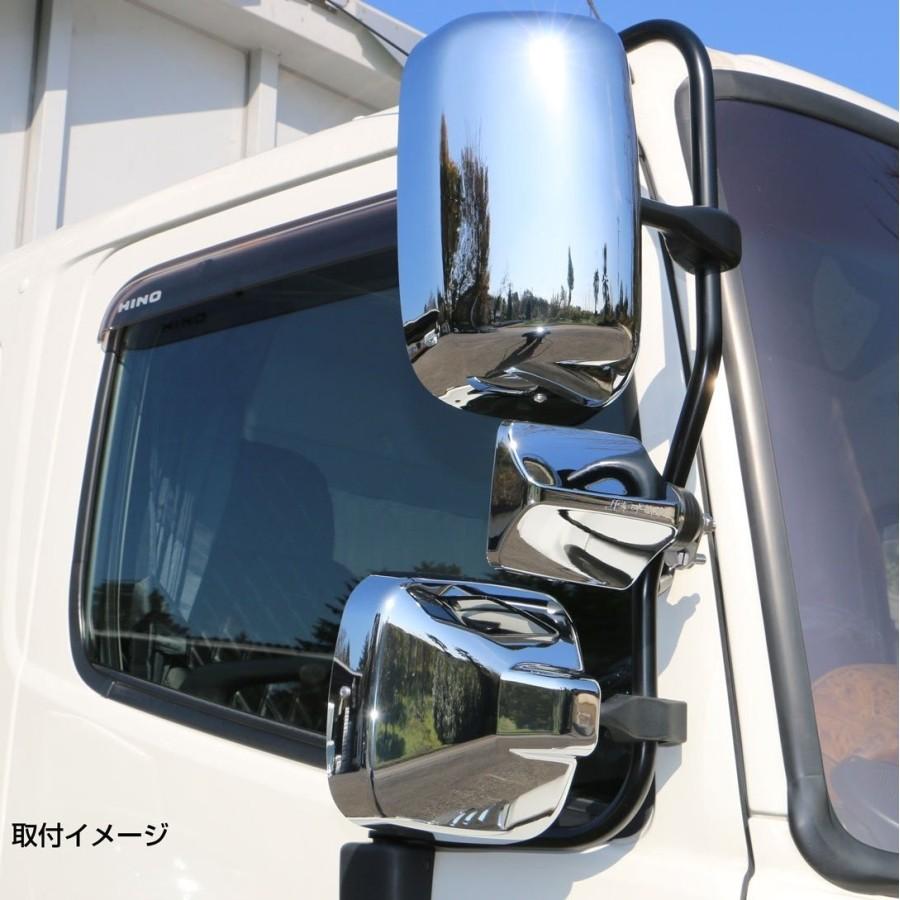 ジェットイノウエ トラック用ミラー バックショットミラー 小 FUJI-4