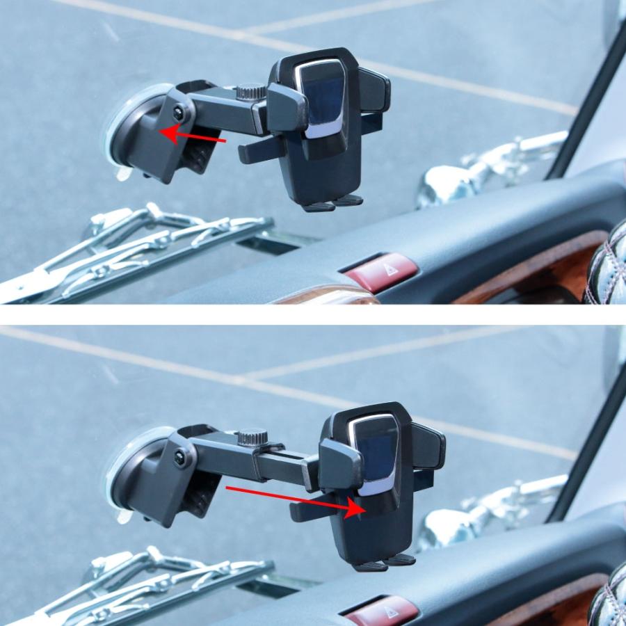 ジェットイノウエ スマートフォンホルダー ワンタッチ式|592066