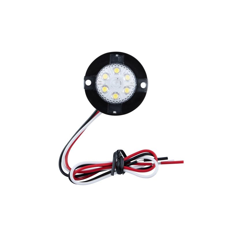 ジェットイノウエ LED丸ミニストロボ ホワイト 24V/12V共用 JET 534794