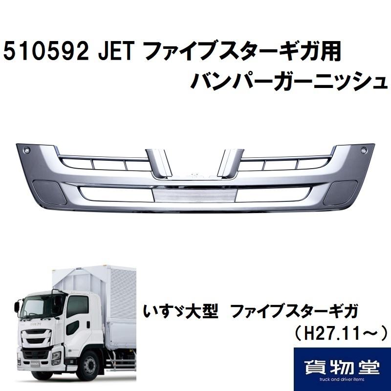 ジェットイノウエ 510592 JET ファイブスターギガ用 メッキバンパー