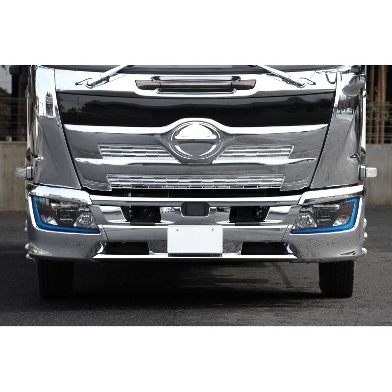 セット売り 17レンジャー用 メッキ部品 JETイノウエ 日野 レンジャー フロントグリル 日野'17レンジャー 標準車用/ワイド車用 573373