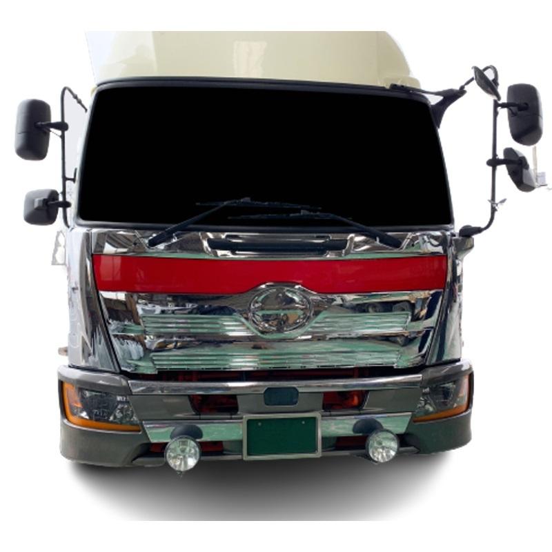 ジェットイノウエ メッキ フロントグリル 日野 17レンジャー ワイド車