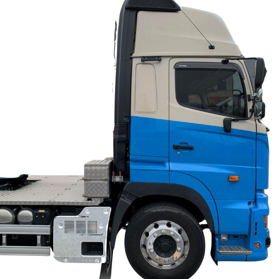 ジェットイノウエ メッキマフラーカバー 17プロフィア トレーラー車用