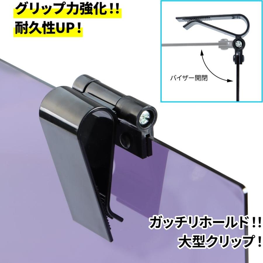 ジェットイノウエ アクリルサンバイザー ハーフミラー 2t〜乗用車用