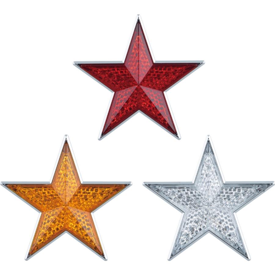 ジェットイノウエ 反射板 星型リフレクター 両面テープ付き トラック