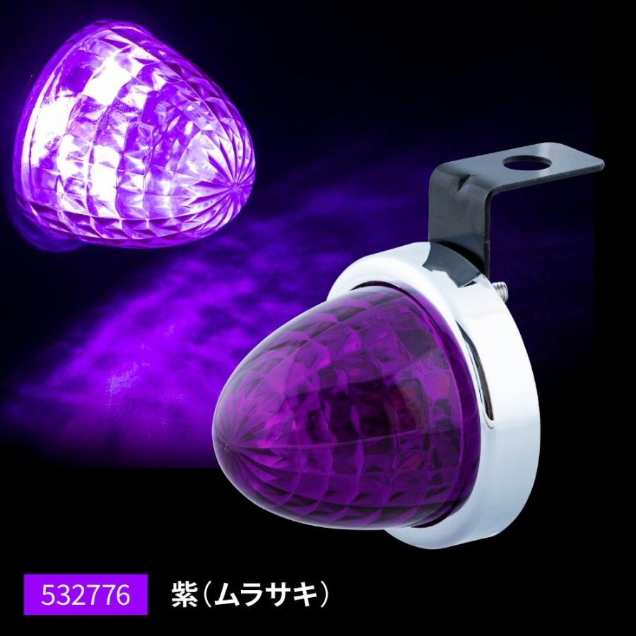 ジェットイノウエ LEDミニサイドマーカー 蛍(ホタル) パープル 12V24V