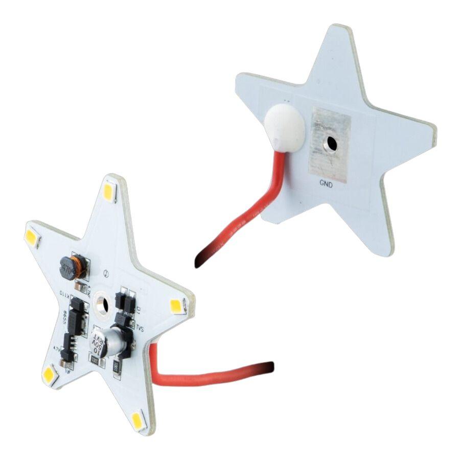 ジェットイノウエ 星マーカーランプ用 LEDユニット 電球色 ホタル点滅