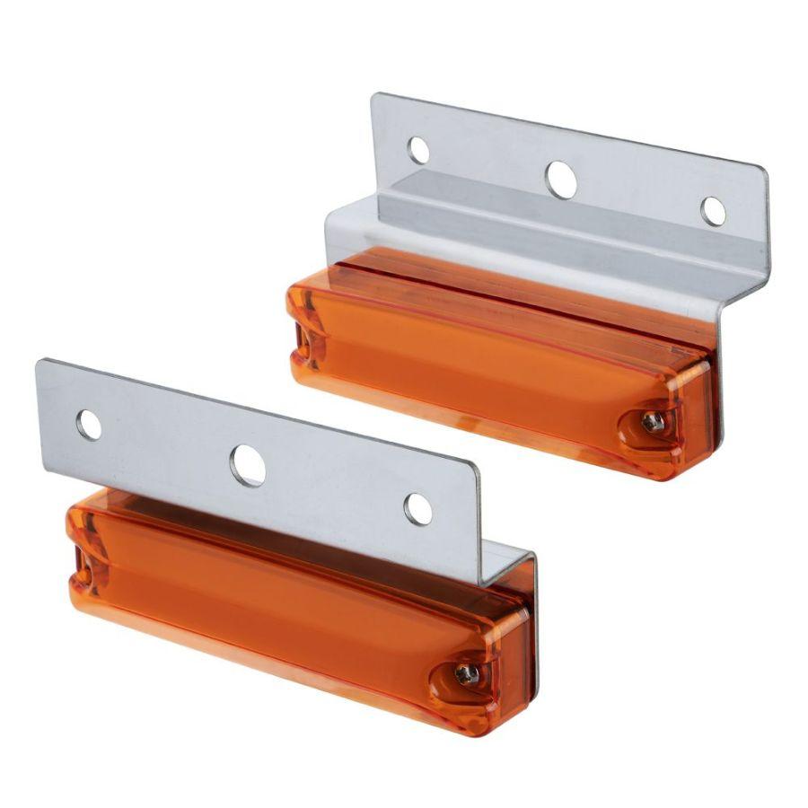 ジェットイノウエ スリム車高灯ステー Z型 ステンレス トラック用品