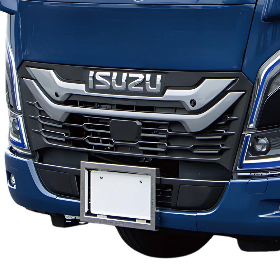 ジェットイノウエ ナンバープレート枠 25mm角 大型 トラック用品 JET
