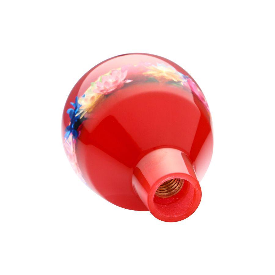 ジェットイノウエ パーキングブレーキ用ノブ 水中花 レッド 10×1.5mm