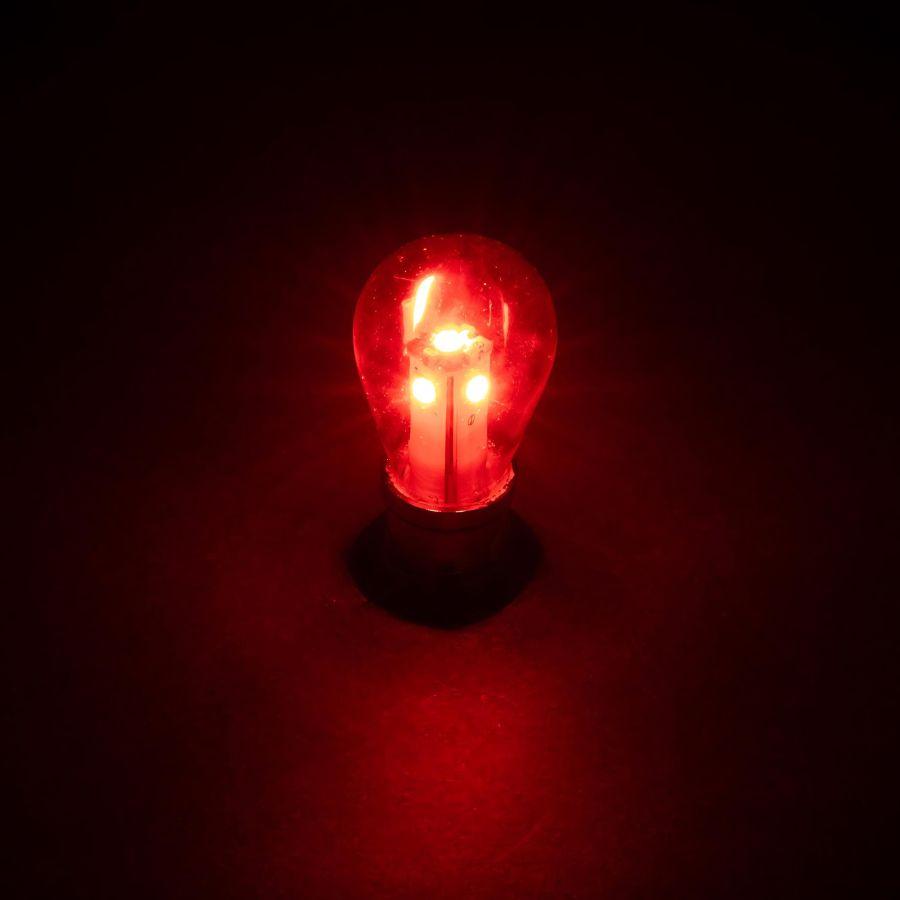 ジェットイノウエ LED電球型バルブ ストロボ5回点滅 レッド S-25