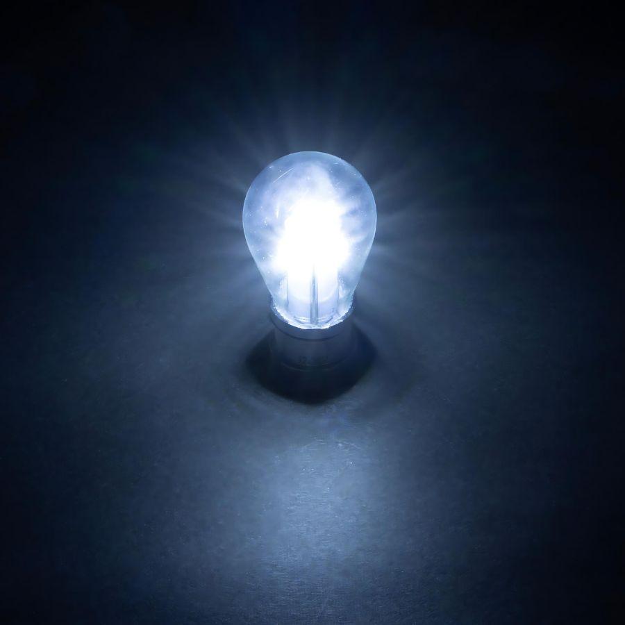 ジェットイノウエ 電球型LEDバルブ ストロボ5回点滅 ホワイト S-25