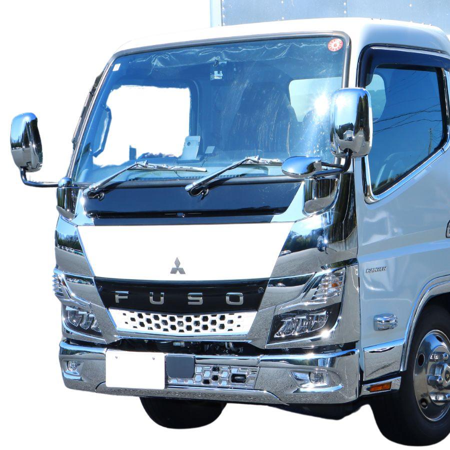 ジェットイノウエ メッキバンパーガーニッシュ 3分割 20キャンター