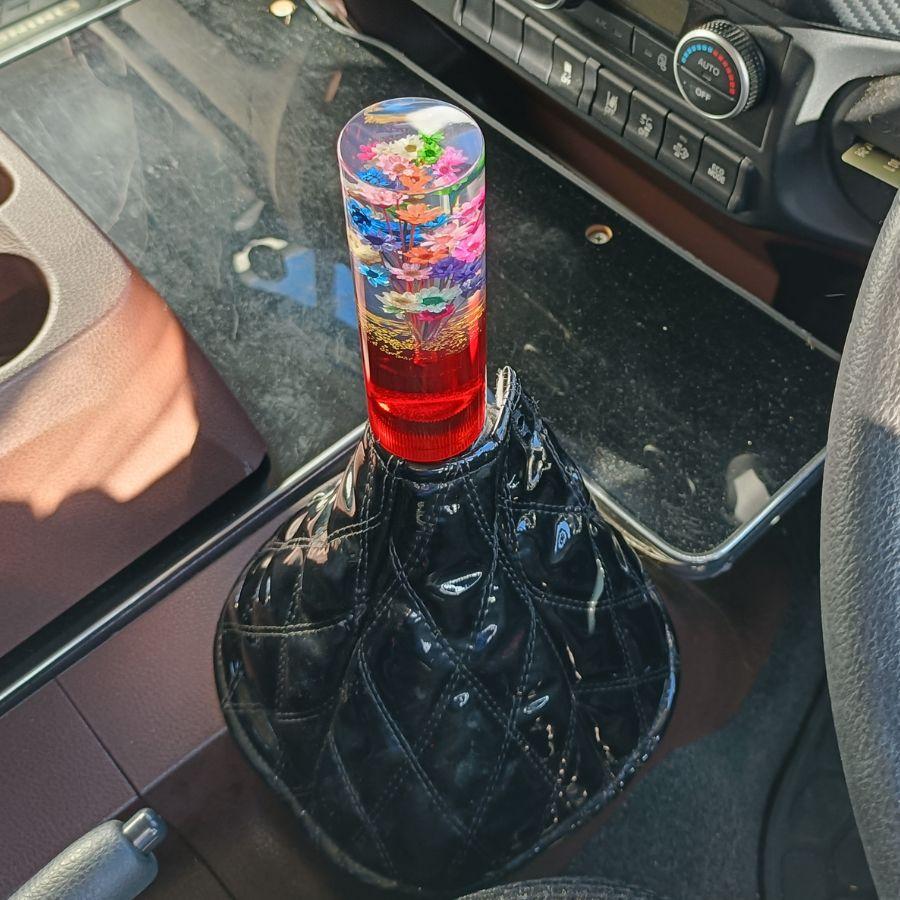 ジェットイノウエ 水中花シフトノブ 寸胴型 レッド 560891 トラック